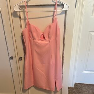 Pink Hello Molly Spaghetti Strap Dress